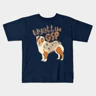 wyatt the GSP Kids T-Shirt